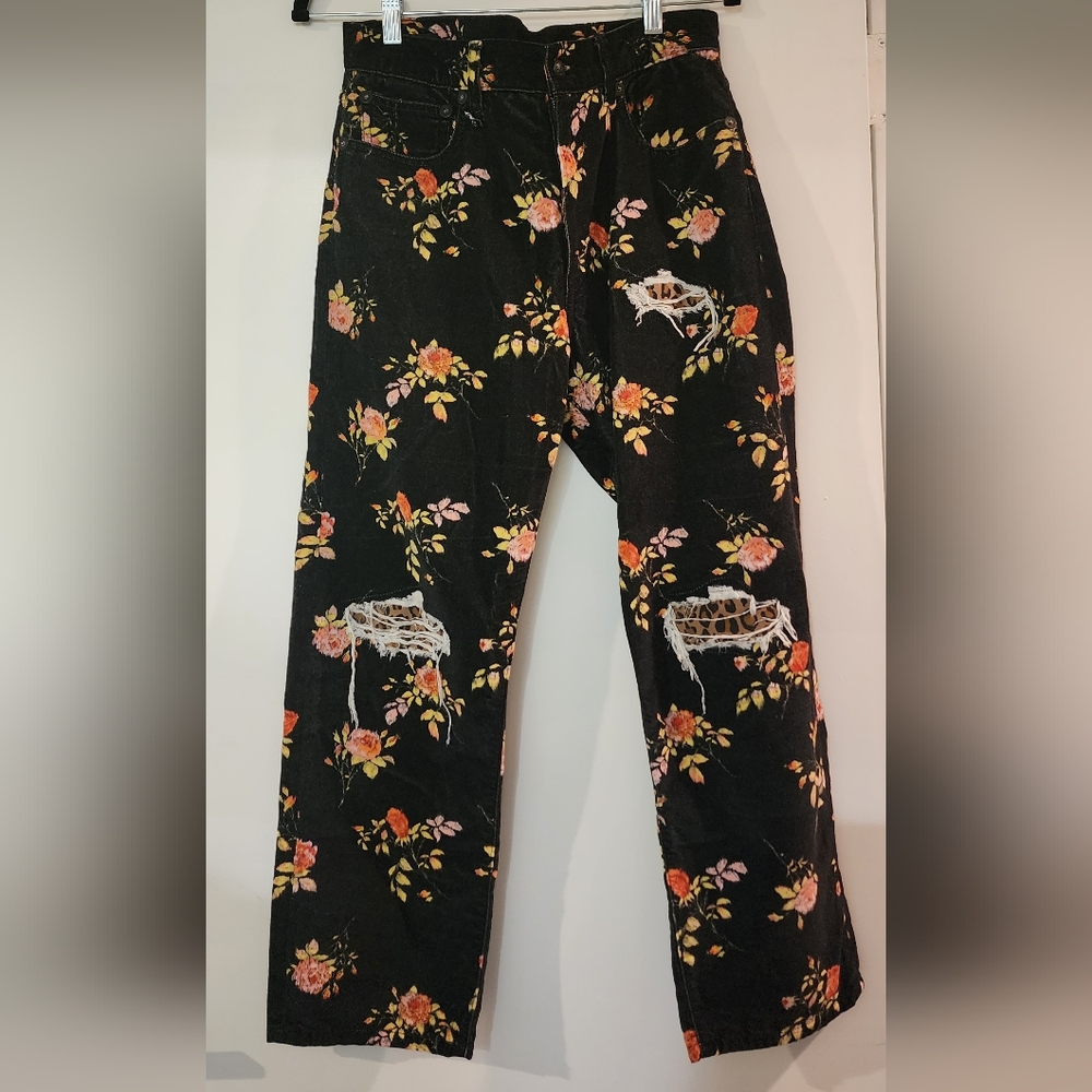 R13 Floral Jeans